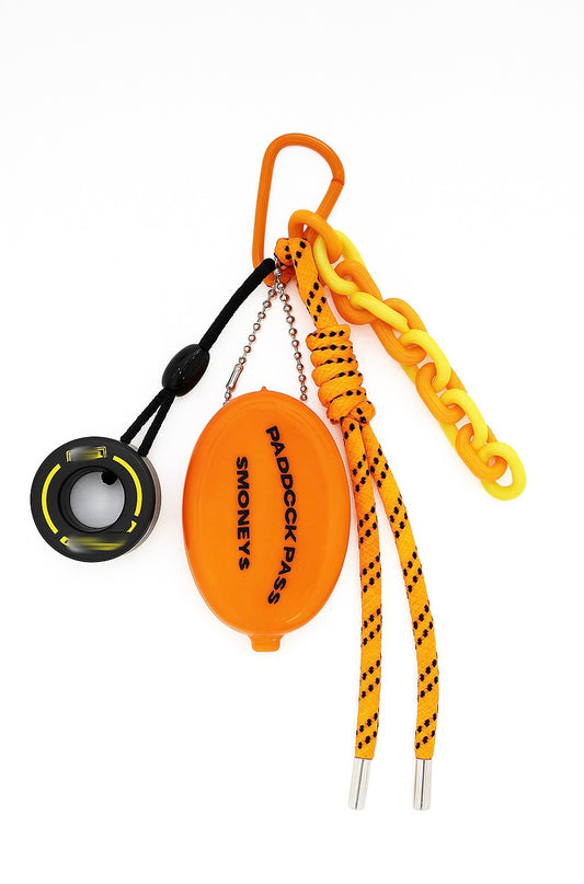 NEED Paddock Pass $Money$ - bag charm ORANGE